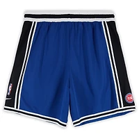 Ron Holland II Detroit Pistons Player-Worn Blue Shorts from the 2024-25 NBA Season - Size XL