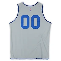 Maillot réversible Nike bleu/gris Ron Holland II Detroit Pistons #00 utilisé pour l'entraînement de la saison NBA 2024-25 - Taille XLT