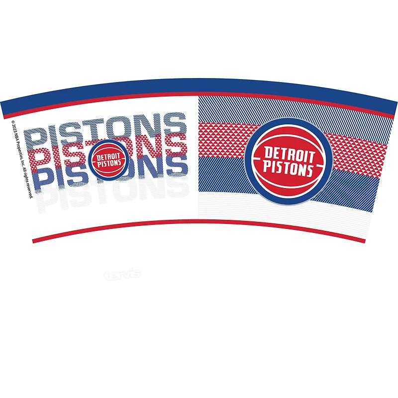Tervis Détroit Pistons 16oz. Gobelet classique concurrent