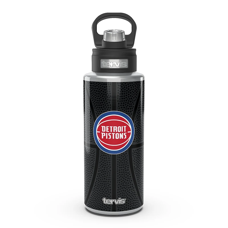 Tervis Détroit Pistons 32oz. Bouteille d'eau à large goulot en acier inoxydable