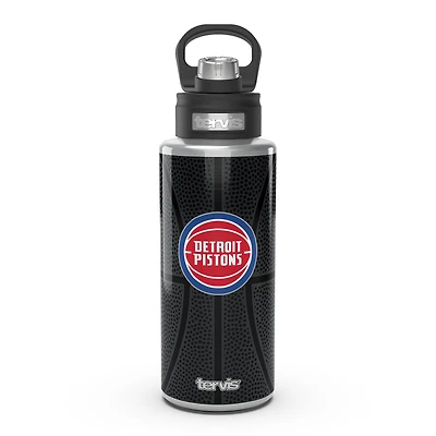 Tervis Détroit Pistons 32oz. Bouteille d'eau à large goulot en acier inoxydable