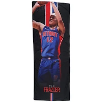Bannière noire de Tim Frazier, équipe des Detroit Pistons