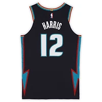 Tobias Harris Detroit Pistons Game-Used #12 Black Nike City Edition Jersey vs. Charlotte Hornets on April 10, 2026 - Size 50+4