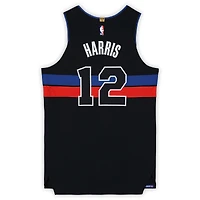 Tobias Harris Detroit Pistons Game-Used #12 Black Nike Jersey vs. Minnesota Timberwolves on April 2, 2026 - Size 50+4