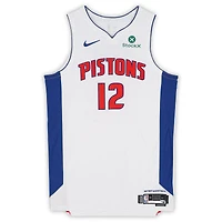 Tobias Harris Detroit Pistons Game-Used #12 White Nike Jersey vs. Orlando Magic on April 22, 2026 - Size 50+4