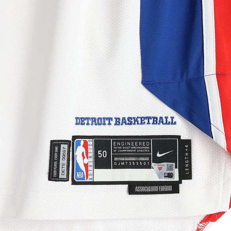 Tobias Harris Detroit Pistons Game-Used #12 White Nike Jersey vs. Orlando Magic on April 22, 2026 - Size 50+4