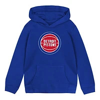 Sweat à capuche bleu pour tout-petit Outerstuff avec logo principal des Detroit Pistons