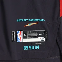 Tolu Smith Detroit Pistons Game-Used #35 Black Nike City Edition Jersey vs. New Orleans Pelicans on March 26, 2026 - Size 52+4