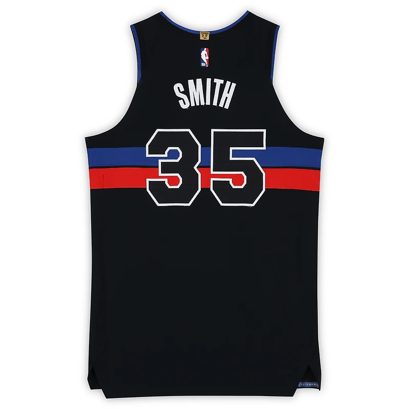 Tolu Smith Detroit Pistons Game-Used #35 Nike Jersey Worn During the 2025-26 NBA Season