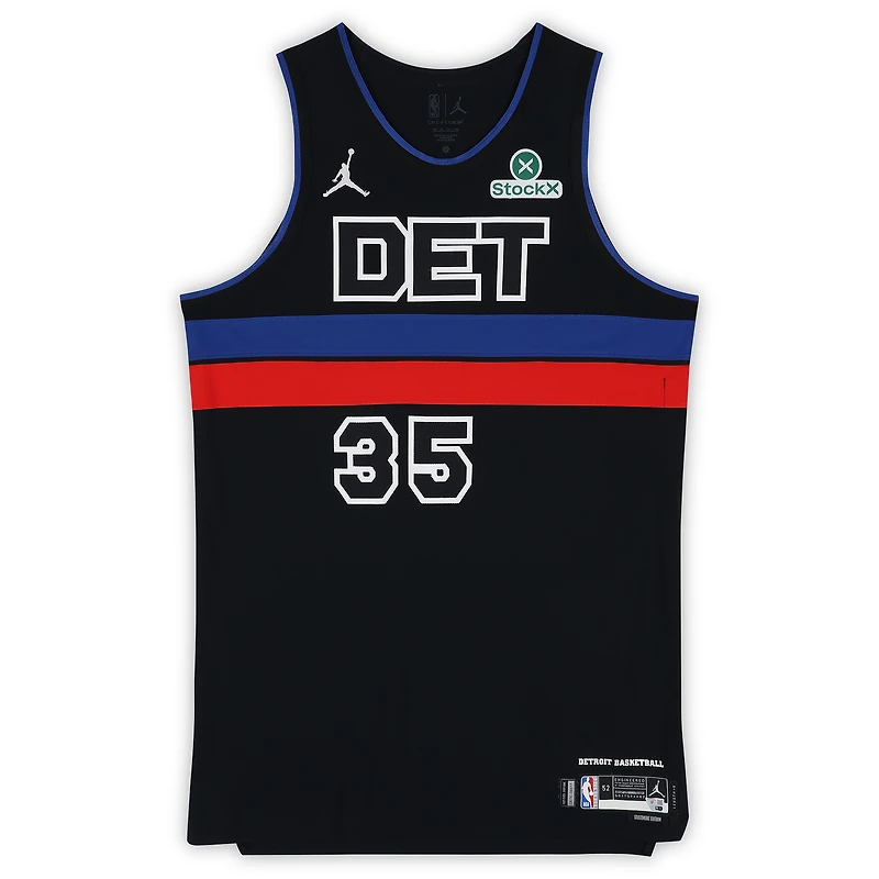 Tolu Smith Detroit Pistons Game-Used #35 Nike Jersey Worn During the 2025-26 NBA Season