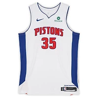 Tolu Smith Detroit Pistons Player-Issued #35 White Nike Jersey from the 2025-26 NBA Season - Size 52+4
