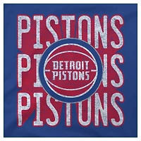 T-shirt unisexe Stadium Essentials Royal Detroit Pistons Step Up