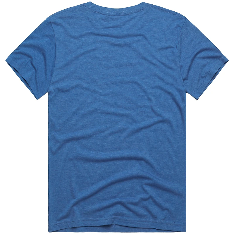 Unisex Homage Cade Cunningham Blue Detroit Pistons NBA Jam Tri-Blend T-Shirt