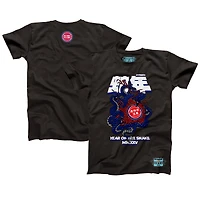Unisex NBALab x Hyperfly Heather Black Detroit Pistons Year of the Snake Lunar New Collection T-Shirt
