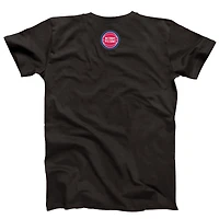 Unisex NBALab x Hyperfly Heather Black Detroit Pistons Year of the Snake Lunar New Collection T-Shirt