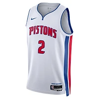 Maillot Nike Cade Cunningham Detroit Pistons Swingman Unisexe Blanc - Édition Association