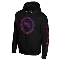 Sweat à capuche unisexe Stadium Essentials noir Detroit Pistons Elementized Ride