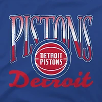 Unisex Stadium Essentials Blue Detroit Pistons Sky High T-Shirt