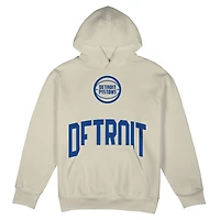 Unisex Stadium Essentials  Cream Detroit Pistons Surrender Hoodie