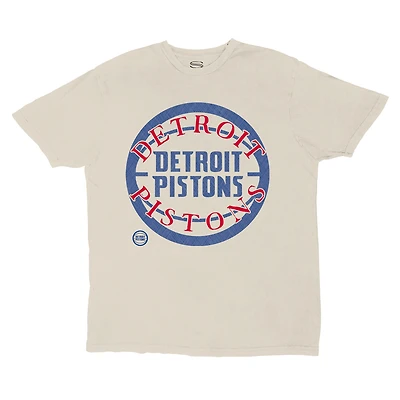 Unisex Stadium Essentials Tan Detroit Pistons Cocoon Vintage T-Shirt