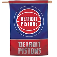 Bannière verticale simple face WinCraft Detroit Pistons 28" x 40"
