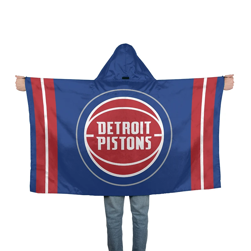 WinCraft Detroit Pistons Drapeau à capuche 3' x 5'