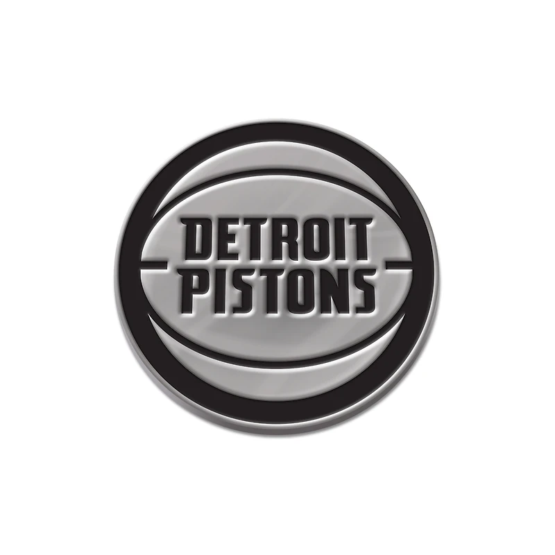WinCraft Detroit Pistons Chrome Auto Emblem