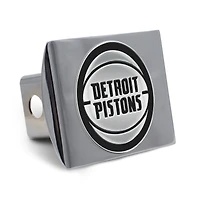 WinCraft Detroit Pistons Premium Metal Chrome Universal Hitch Cover