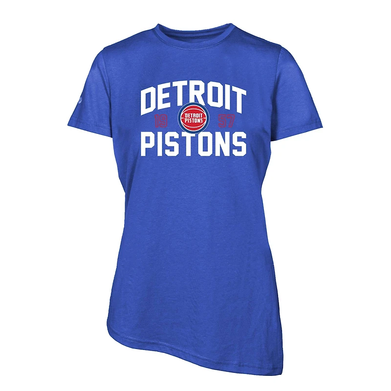 Women's Levelwear Blue Detroit Pistons Birch T-Shirt
