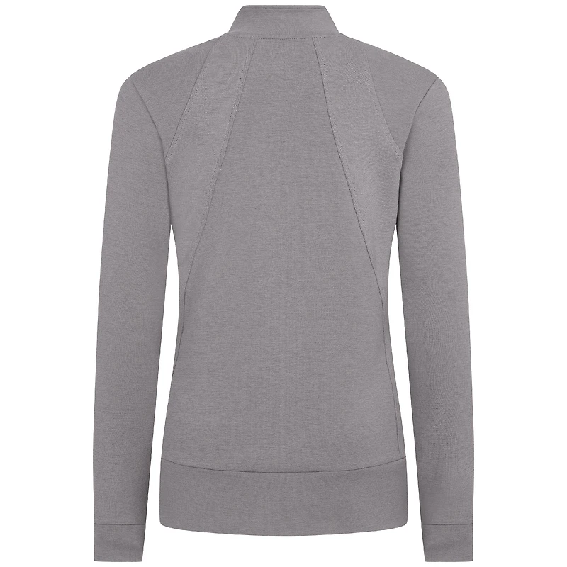 Veste zippée intégrale grise Shine des Detroit Pistons pour femme Levelwear