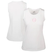 Débardeur blanc Levelwear pour femme avec logo Macy Core la fête des mères Detroit Pistons