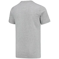 T-shirt pour jeune Mitchell & Ness Isiah Thomas Gray Detroit Pistons Hardwood Classics King of the Court Player