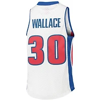 Youth Mitchell & Ness Rasheed Wallace White Detroit Pistons 2003/04 Hardwood Classics Swingman Jersey