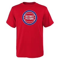 Youth Outerstuff Royal Detroit Pistons Primary Logo T-Shirt