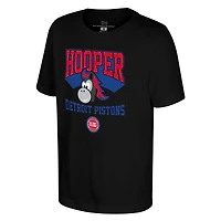 Youth Stadium Essentials  Black Detroit Pistons Most Valuable Mascot T-Shirt