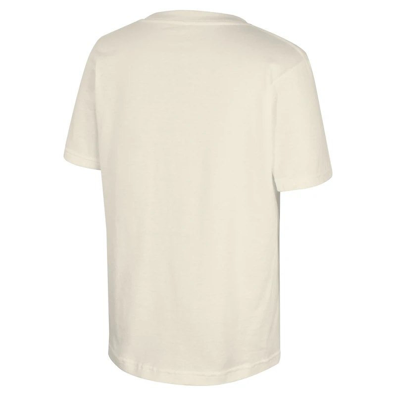 T-shirt Youth Stadium Essentials Natural Detroit Pistons Wallscript