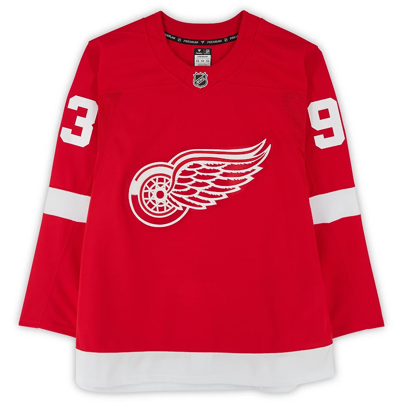 Maillot Premium Fanatics autographié par Alex DeBrincat des Red Wings de Detroit