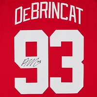 Maillot Premium Fanatics autographié par Alex DeBrincat des Red Wings de Detroit
