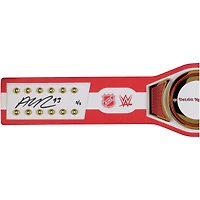Alex DeBrincat Detroit Red Wings Autographed WWE Legacy Title Belt with "Lets Go Red Wings" Inscription - Limited Edition #5/5