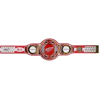 Ceinture de titre WWE Legacy autographiée par Alex DeBrincat des Detroit Red Wings avec inscription « Lets Go Red Wings » - Édition limitée à 5 exemplaires
