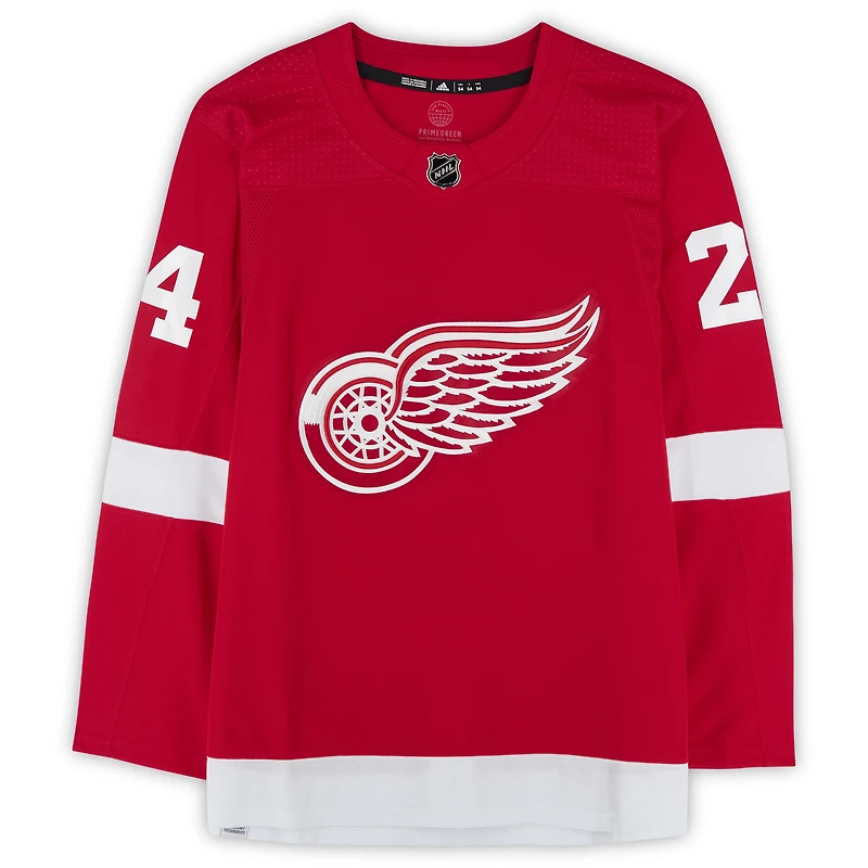 Chris Chelios Detroit Red Wings Autographed Red adidas Jersey