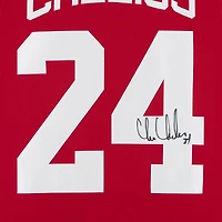Chris Chelios Detroit Red Wings Autographed Red adidas Jersey