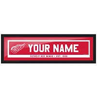 Detroit Red Wings - Cadre photo de personnalisation d'équipe de 6 `` x 22 ''