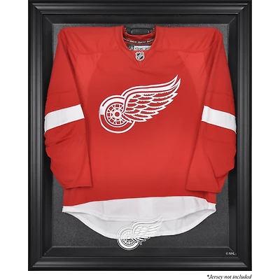 Vitrine de présentation encadrée noire pour maillot des Red Wings de Detroit