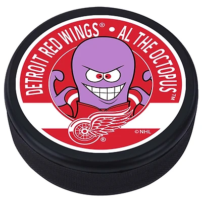 Red Wings de Detroit - Conception de mascotte rondelle de hockey