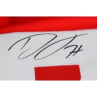 Dylan Larkin Detroit Red Wings Autographié Rouge Maillot Authentique Adidas