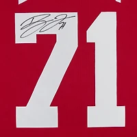Dylan Larkin Detroit Red Wings Autographed Red adidas Jersey with Alternate Captain Patch