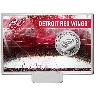 Highland Mint Detroit Red Wings Histoire de l'équipe - Coin Card