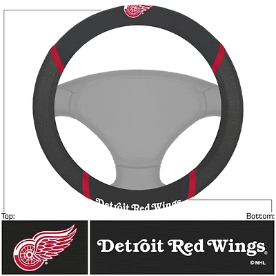 Logo Brands Detroit Red Wings Steering Wheel Cover