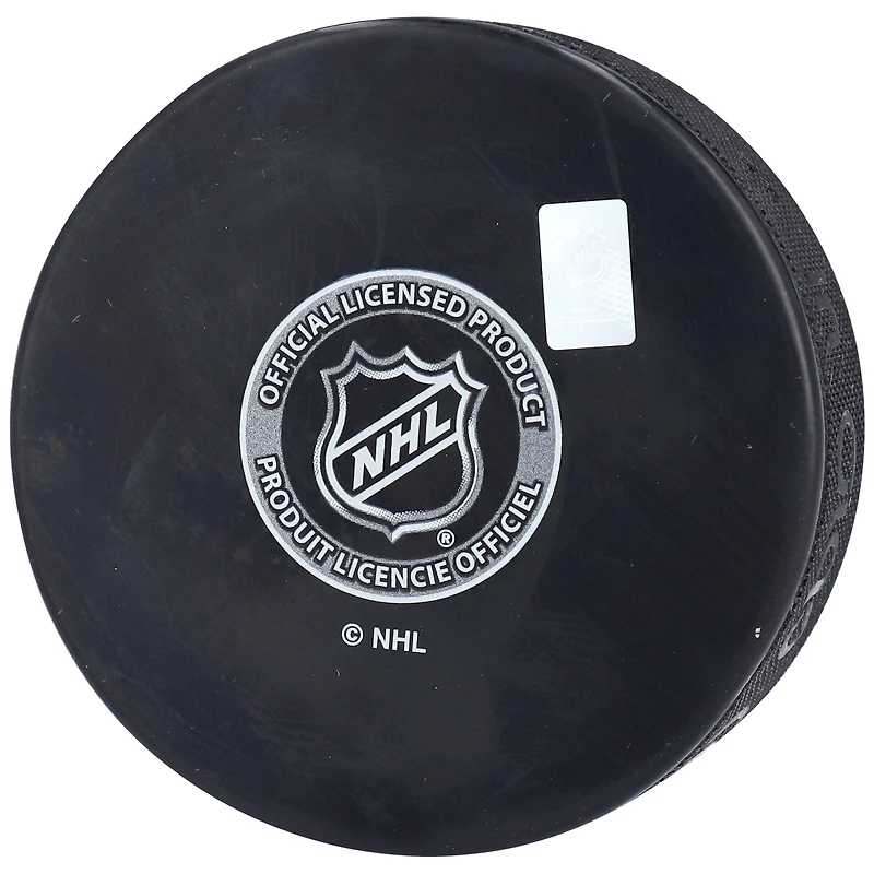 Lucas Raymond Detroit Red Wings Autographed Hockey Puck